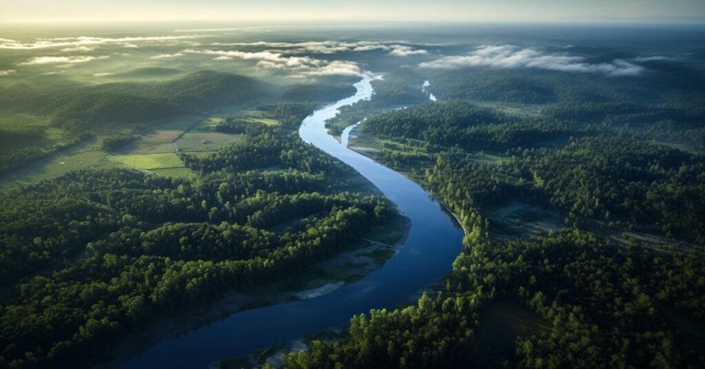 Illustration of Cape Fear River