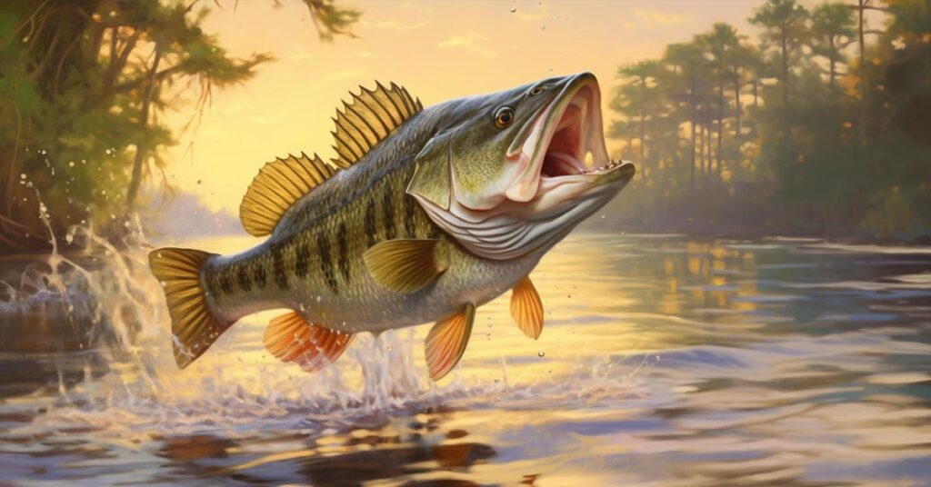 Illustration of a Largemouth Bass