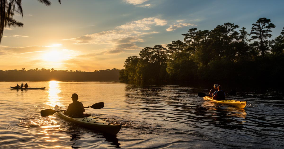 Kayaking The Cape Fear River