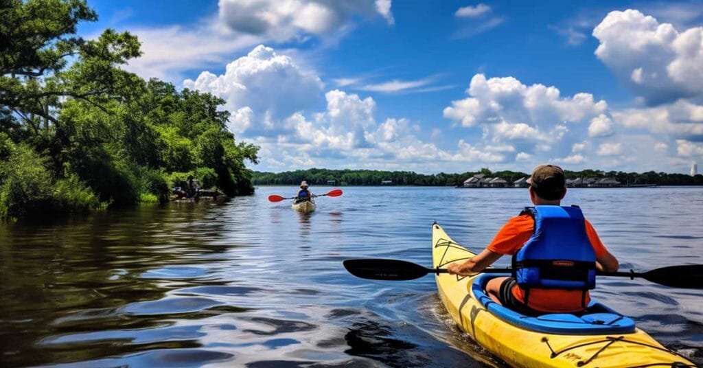 Kayaking The Cape Fear River