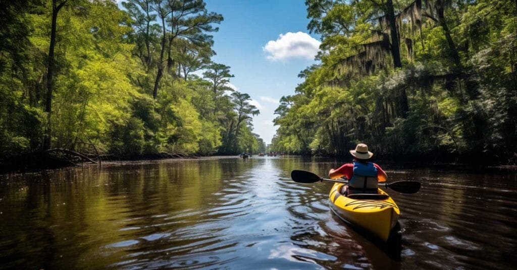 Kayaking the Cape Fear River Region